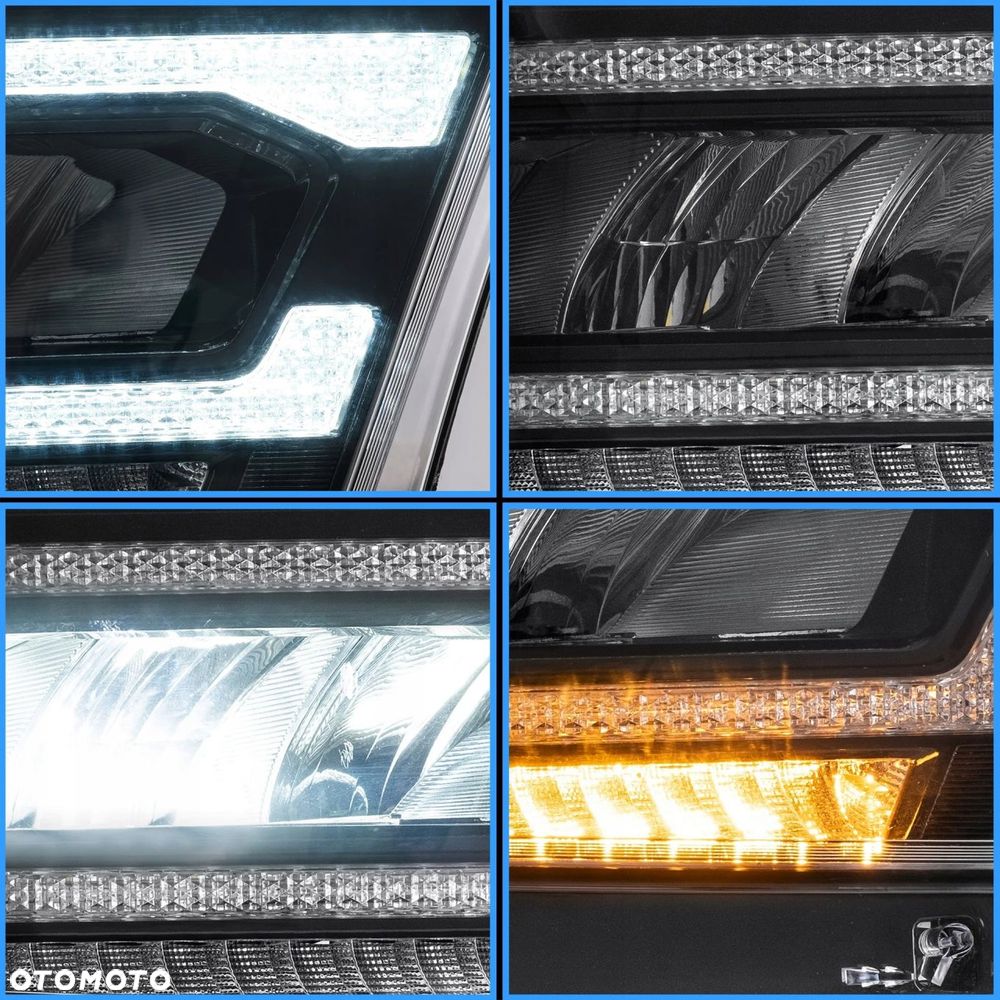 Reflektory Lampy L+R Vland Full Led Tuning Amber Dodge Ram V 5 1500 2019-24 - 9