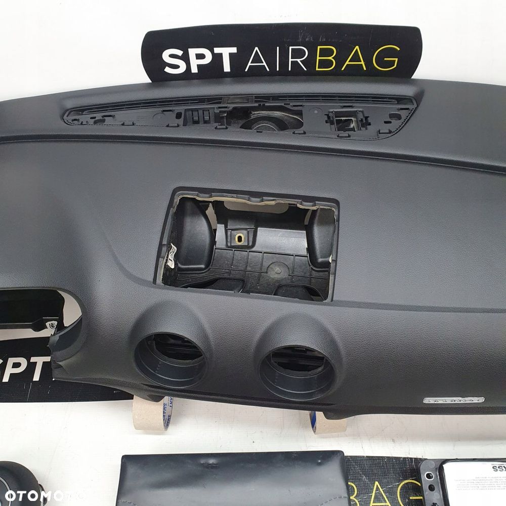 AUDI A3 8V LIFT DESKA ROZDZIELCZA KONSOLA KOKPIT PULPIT PODUSZKI AIRBAG AIR BAG PASY KIT SET - 3
