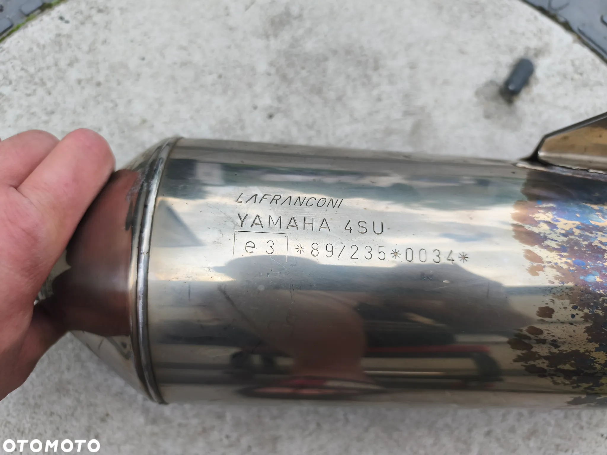 Tłumik, wydech Yamaha SZR 660 4SU - 7