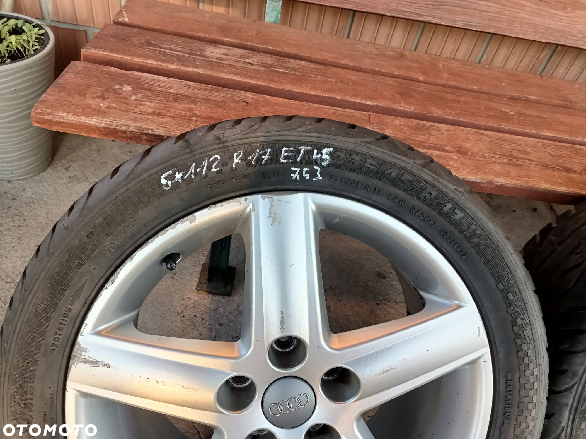 Felgi 5x112 R17 Audi - 6