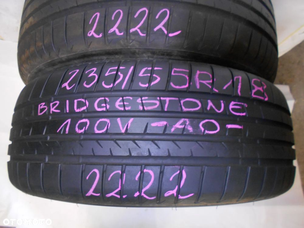 OPONY 235/55R18 BRIDGESTONE TURANZA T005 AO DOT 2222 6.8MM - 5