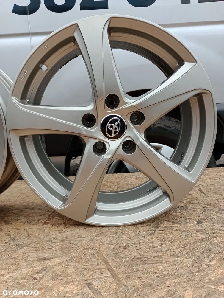 FELGI ALUMINIOWE 5x114 R17 7J ET40 TOYOTA AURIS AVENSIS CAMRY C-HR COROLLA YARIS MIRAI PICNIC PREVIA PRIUS PRIUS+ RAV4 VERSO - 6