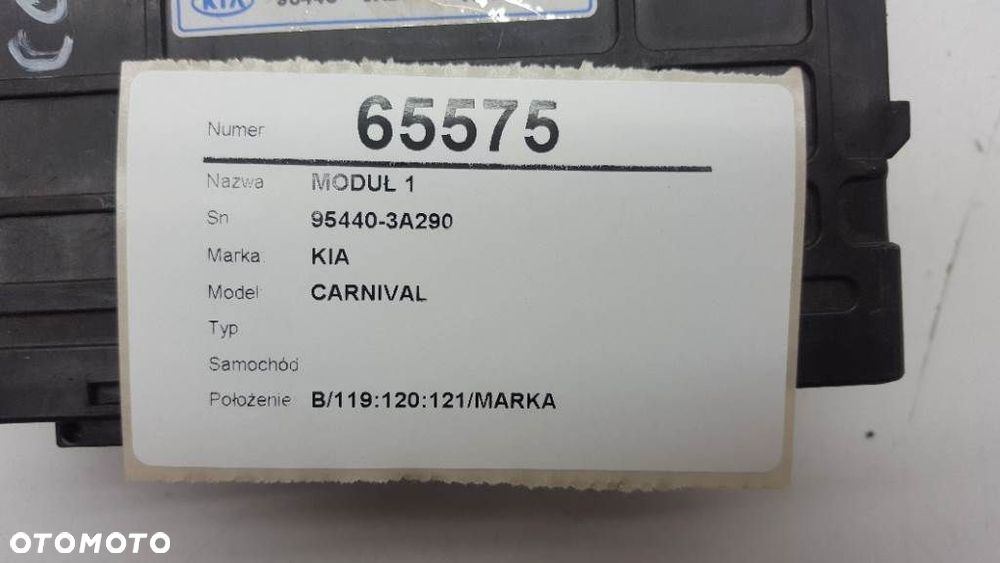 MODUŁ STEROWNIK KIA CARNIVAL II 95440-3A290 - 2