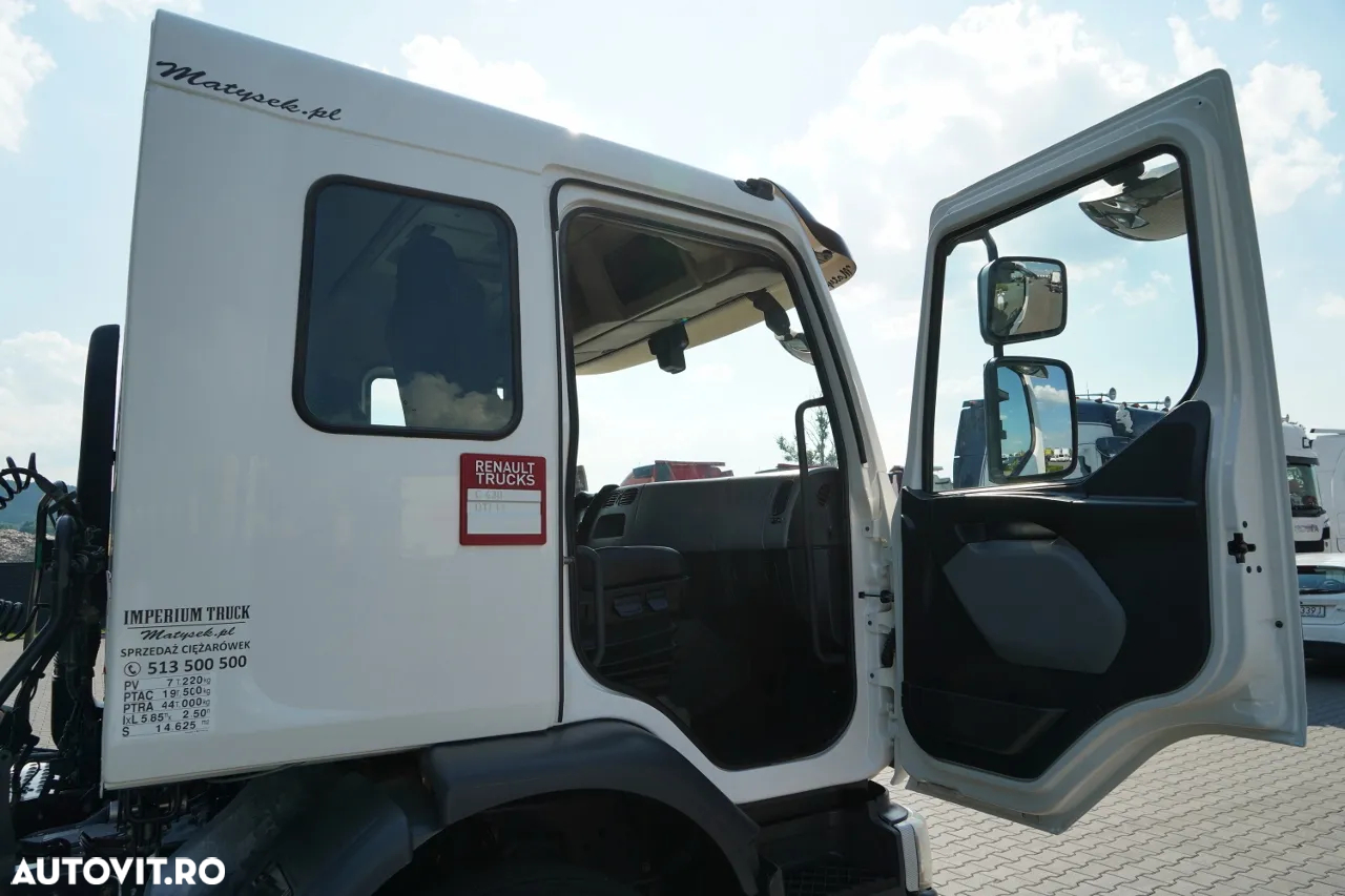 Renault C 430 / RETARDER / SISTEM HIDRAULIC / PTO / CABINĂ JOSĂ / IMPORTAT / DUPĂ CONTRACT - 31