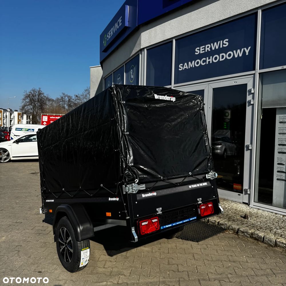 Brenderup 202x116x35 1205 LIMITOWANA CZARNA WERSJA, LAMPY LED, ALUFELGI - 5