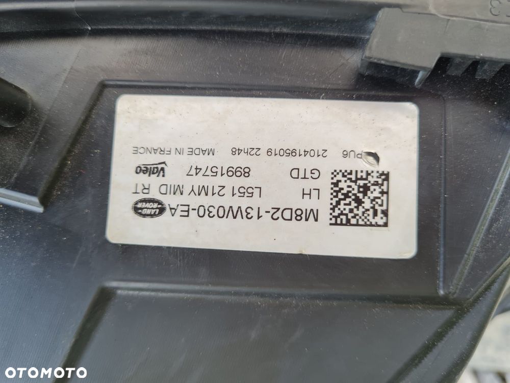 RANGE ROVER EVOQUE 2 II L551 Kompletna Lampa lewa przód MID Led Full Led M8D2-13W030-EA - 9