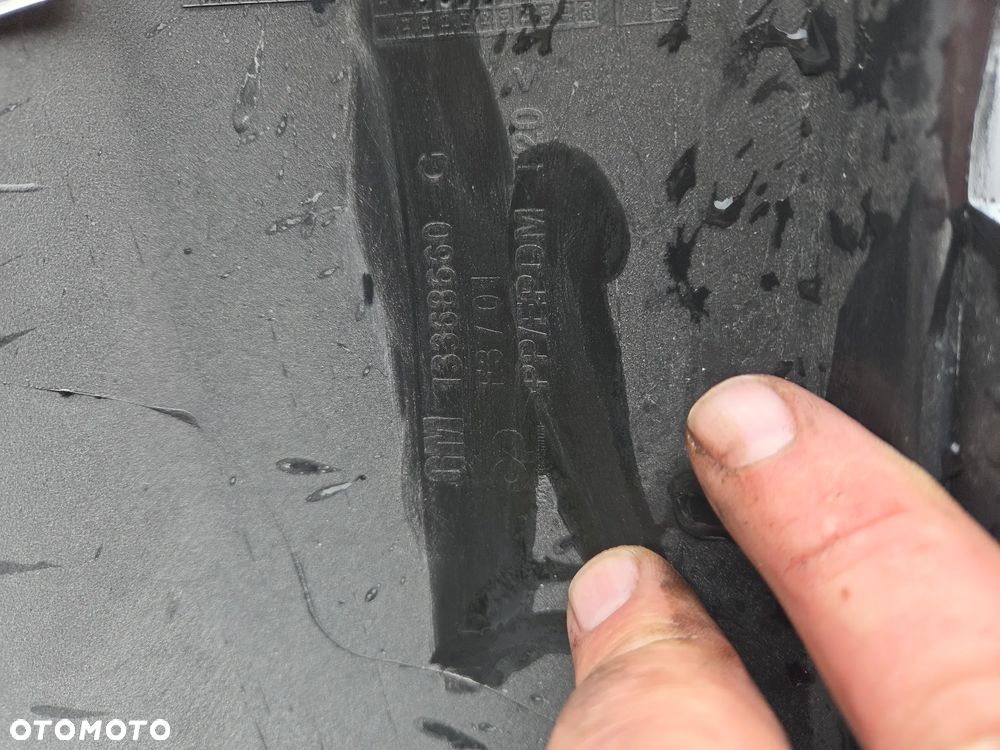 Zderzak przód przedni Opel Astra J IV Lift 13395651 13368660 - 14