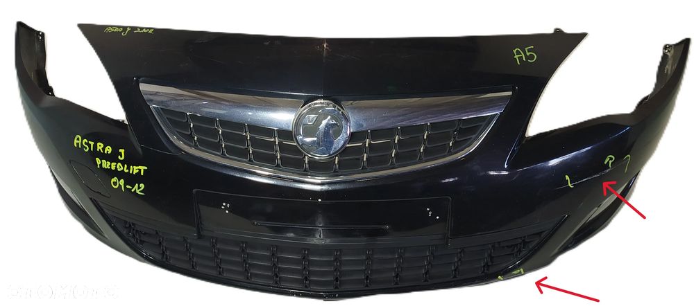zderzak przedni przód OPEL ASTRA IV J 09-12 - 1