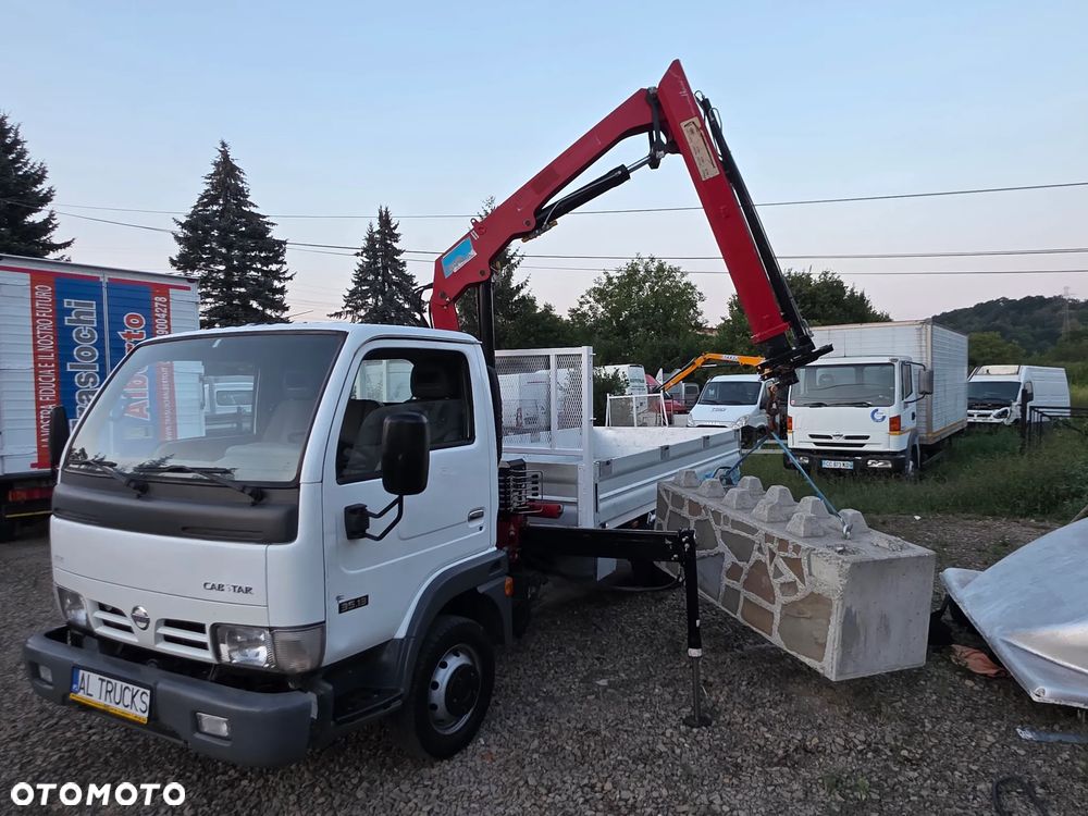 Nissan Cabstar 35.13 Skrzynia 4.20 M + HDS 1.5 Tony ! HMF K2(B3) 9.20 M Wysięgu  ! Super Stan  ! - 18