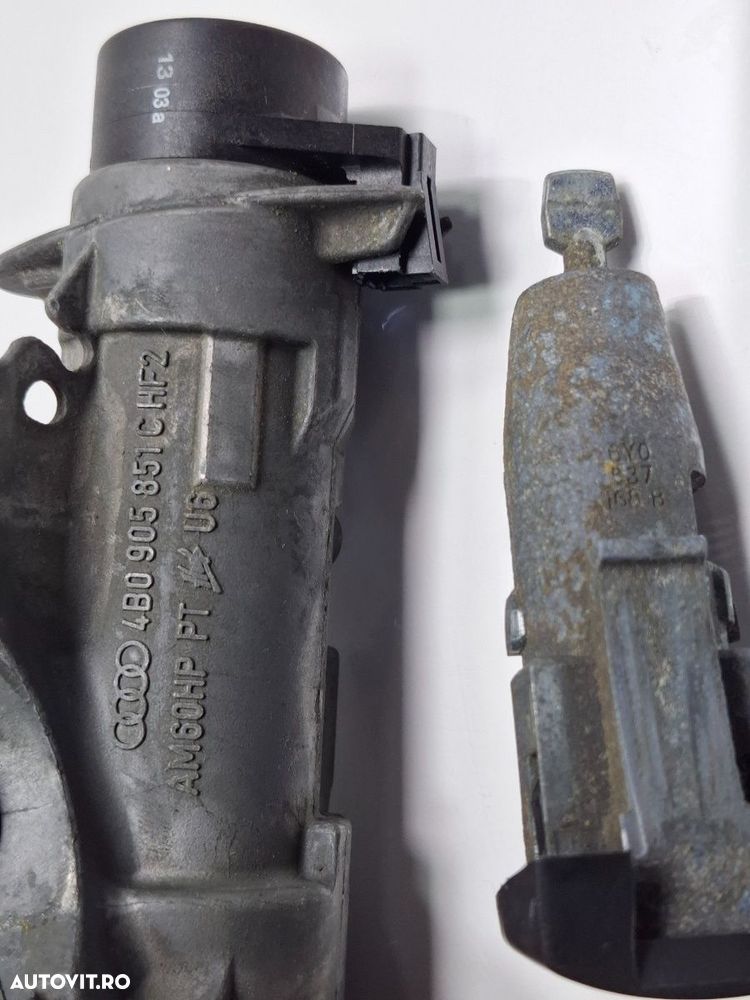 Contact de pornire cu cheie si butuci SKODA FABIA 6Y2 1999 - 20081.4 16V AUA, BBY, BKY 4B0905851C , 6Y0837168B - 3