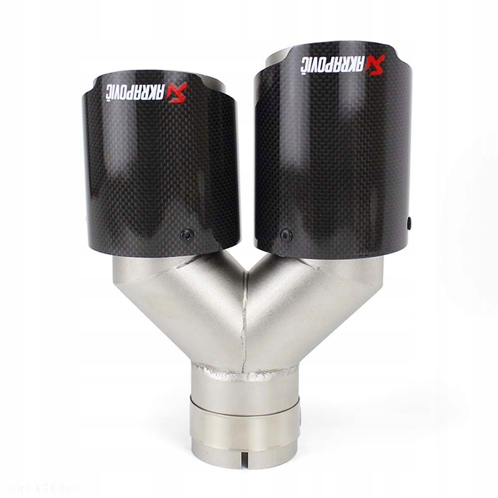 Końcówka wydechu tłumika AKRAPOVIC KARBON 90/63 M - 3