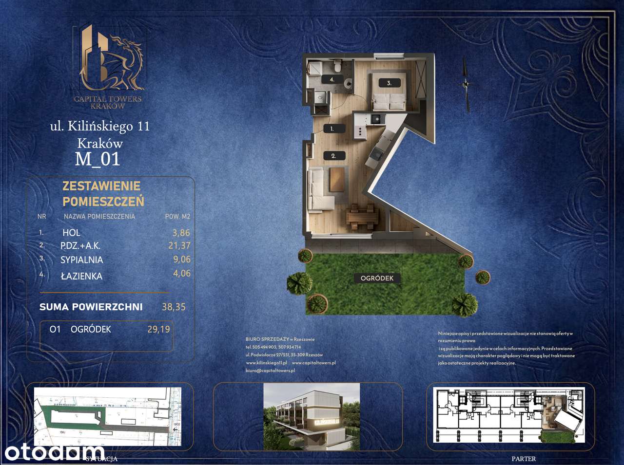 Sprzedane| Inwestycja nad Wisłą Kilińskiego 11 blisko centrum Krakowa