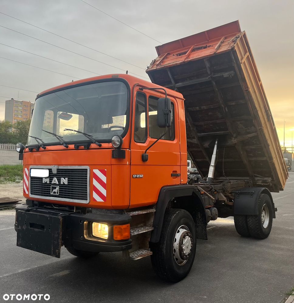 MAN 17 232 4x4 WYWROTKA EURO 2 - 1