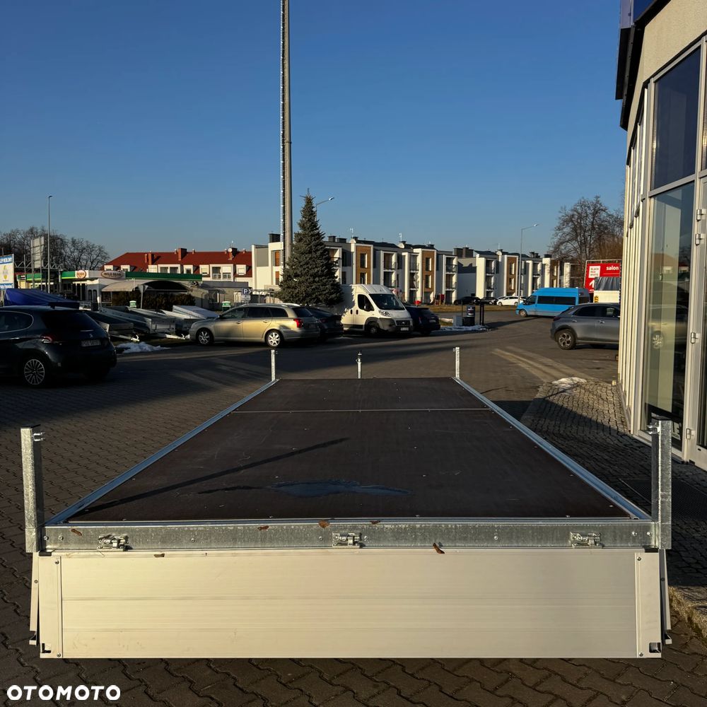 Brenderup przyczepa dwuosiowa towarowa 5520 517x204x35 DMC 3500kg NAJAZDY SUPER MOCNA PRZYCZEPA Brenderup 5520 OTWIERANE WSZYSTKIE BURTY - 9