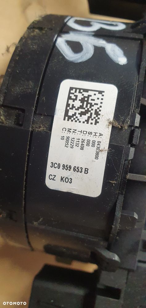 Manetki przełącznik zespolony pająk taśma VW Passat B6 3C9953507CL 3C9953513AG 3C0959653B 3C0953549BA - 12