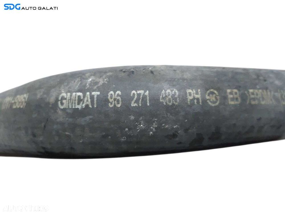 Furtun Conducta Tub Tubulatura Apa Chevrolet Aveo 1.4 B 2003 - 2008 Cod 96273608 96271483 96271296 96299707 [N3363] - 8