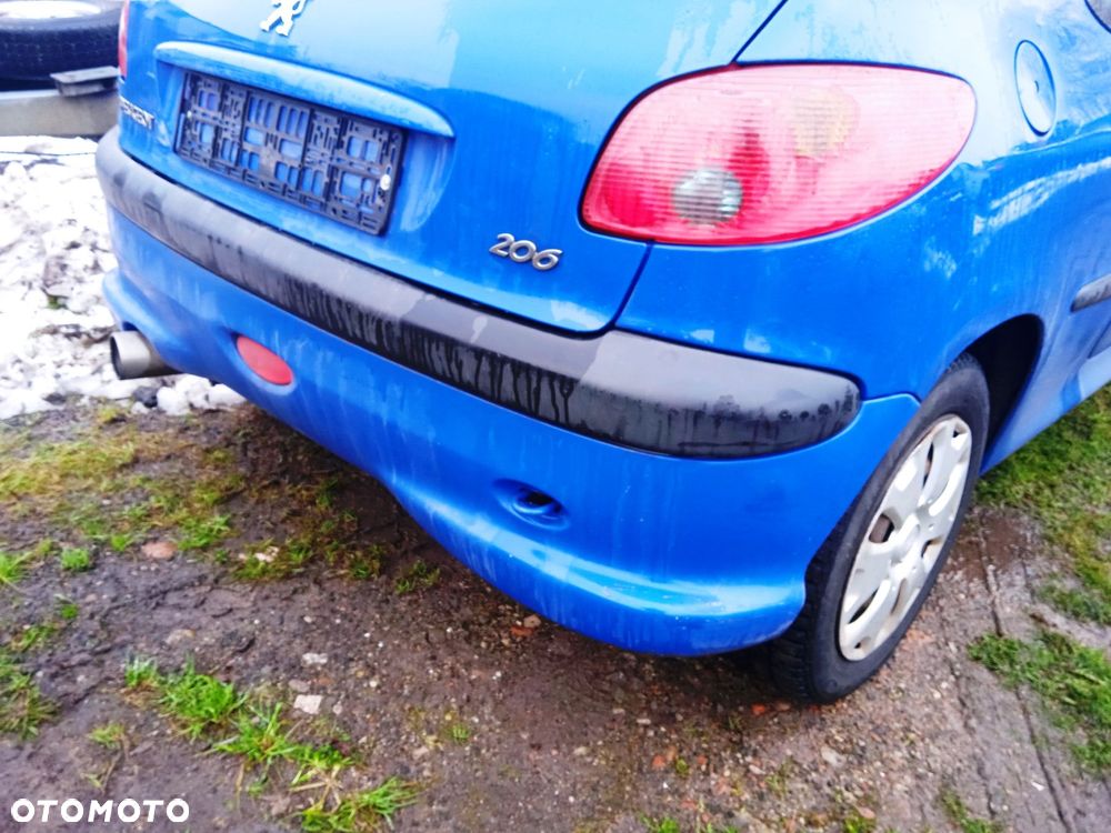 Zderzak tył peugeot 206 egjb - 1