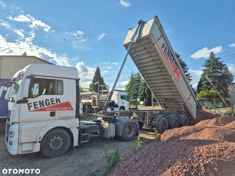 Schmitz Cargobull Waga: 5163kg SKI 24 SL 7.2 / z Niemiec / Podnoszona oś / Aluminiowa wywrotka / - 16