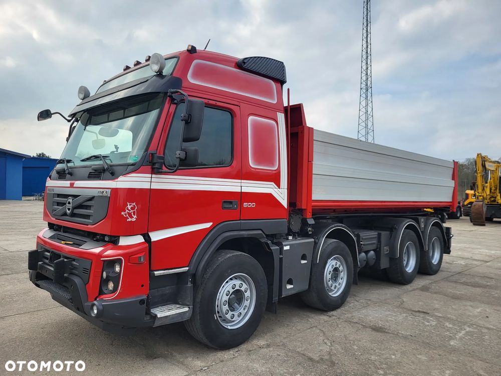 Volvo FMX 500 8x4 3-str Wywrotka Bordmatic hydroburta - 2
