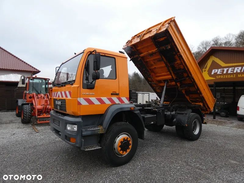 MAN LE 18.250 Z Niemiec / Wywrotka 4x4 z reduktorem / - 22