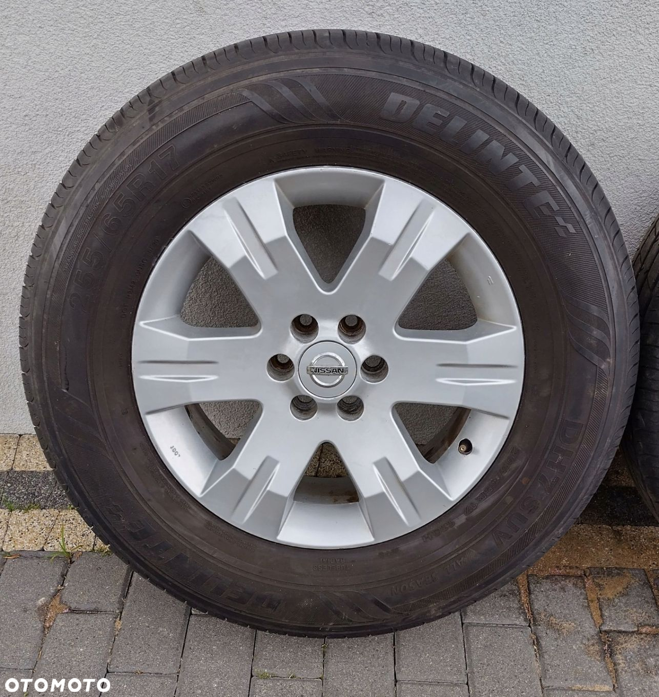 NISSAN PATHFINDER R51 NAVARA D40 KOŁA OPONY KOMPLET 17" DELINTE 255/65 - 11
