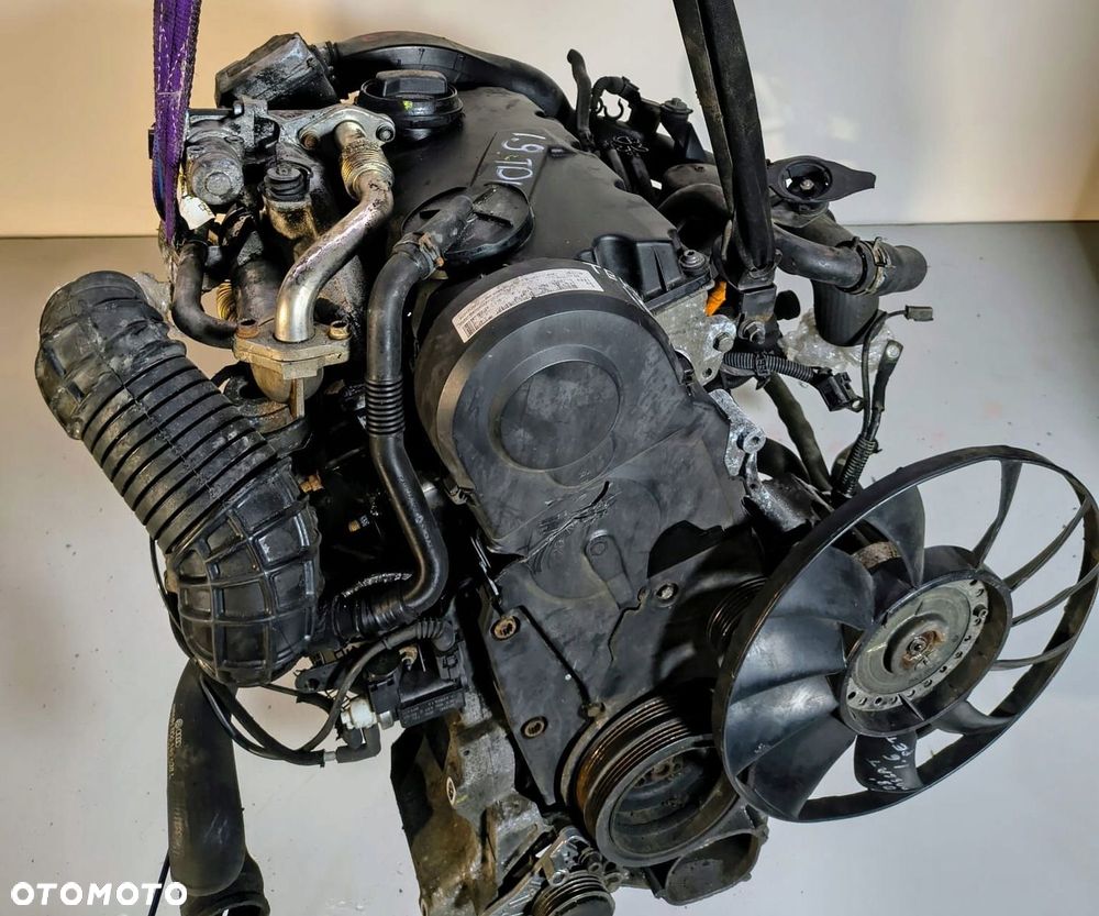 SILNIK KOMPLETNY BPZ SKODA SUPERB 1.9 TDI - 2