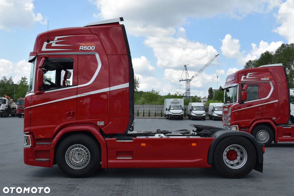 Scania R500 / FULL AIRMATIC / HYDRAULIKA / RETARDER / KLIMATYZACJA POSTOJOWA / ACC / KLIMA / FULL LEDY / 2021 / SERWISOWANA / SPROWADZONA - 9