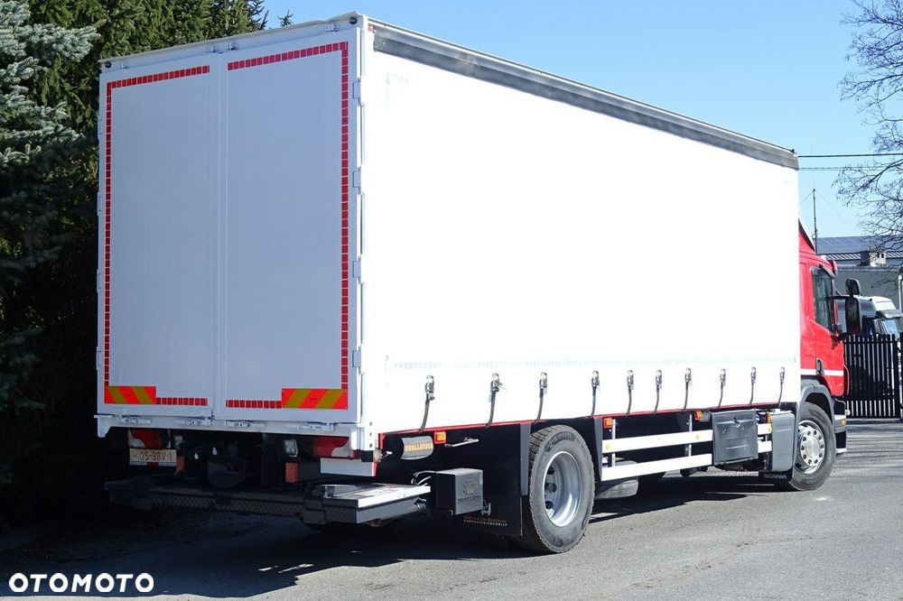 Scania P250 Euro 6 sypialna, firanka 18pal, winda, sprowadzony - 8