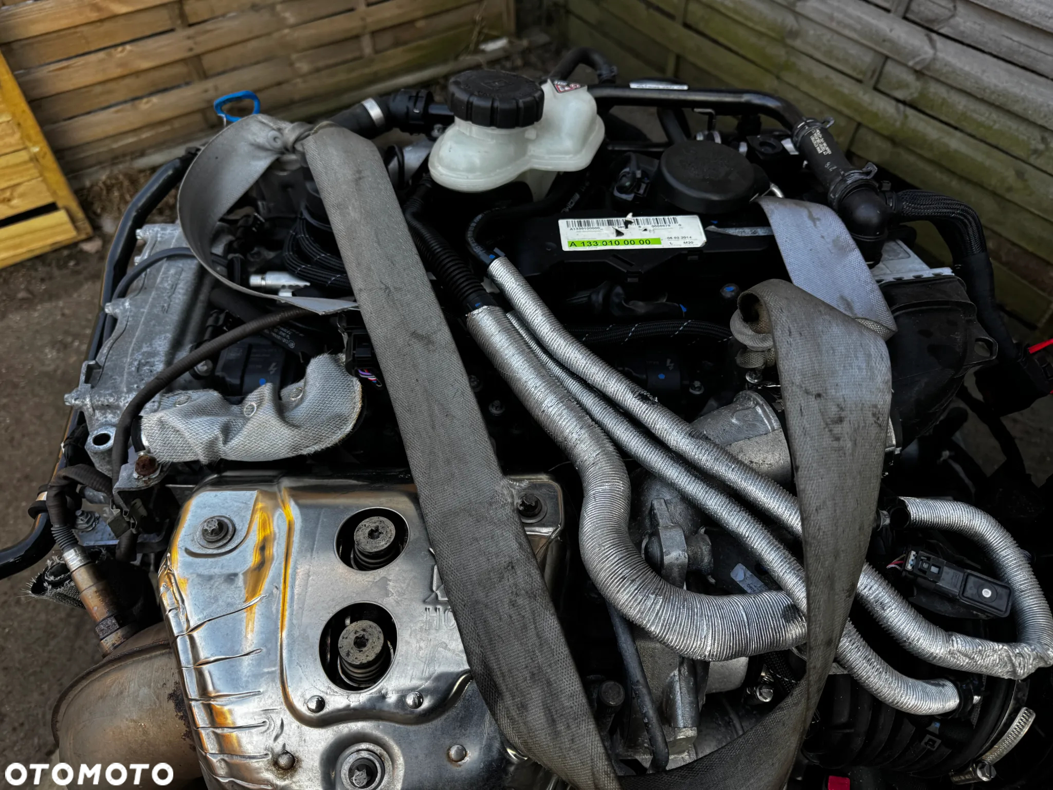 silnik 133980 2.0t mercedes w176 A45 AMG kompletny swap - 2
