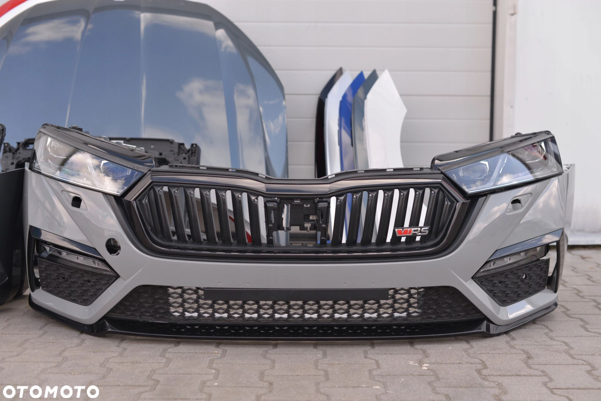 MASKA ZDERZAK RS GRILL BŁOTNIK LAMPA PAS BELKA SKODA OCTAVIA 4 IV 2020-2024 - 10