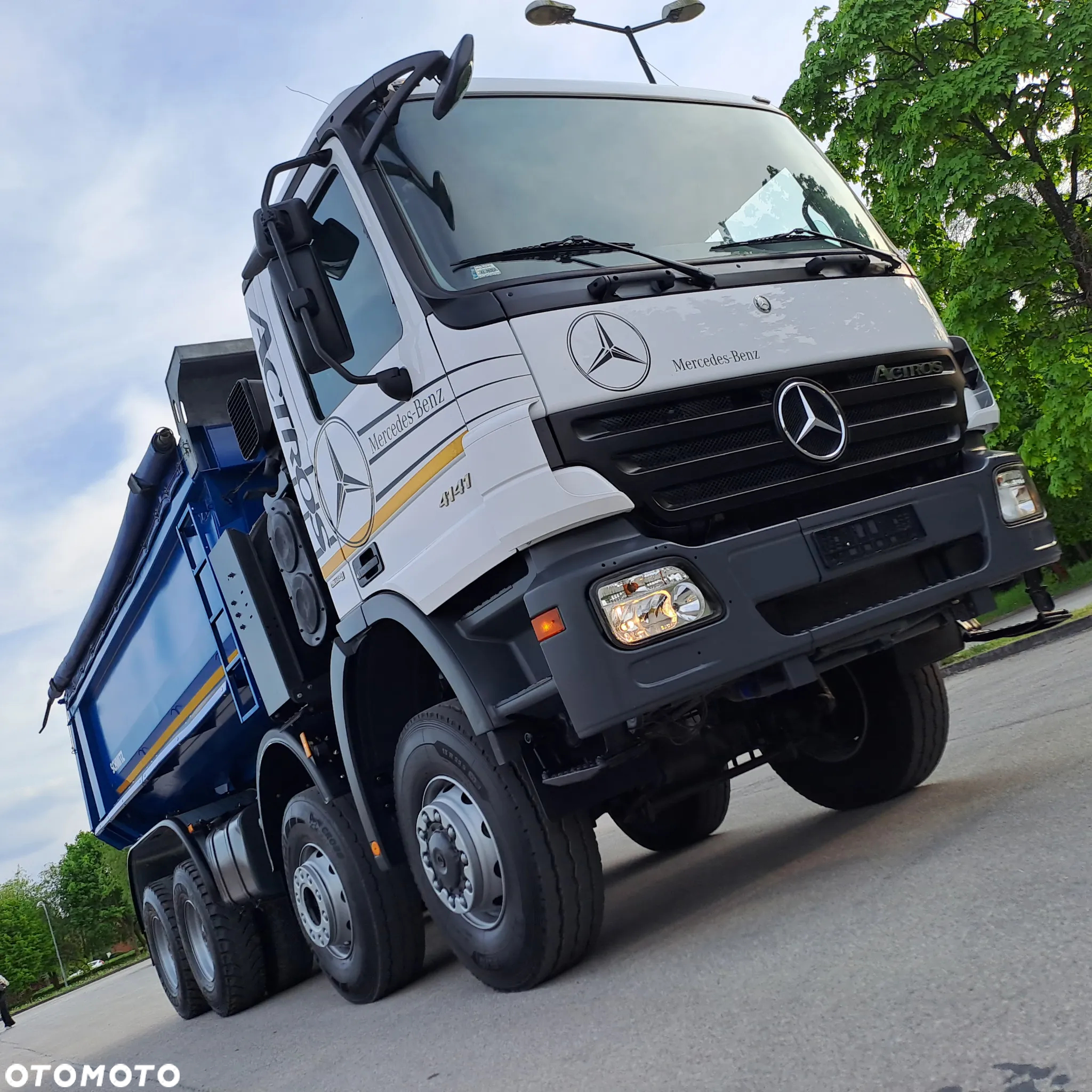 Mercedes-Benz ACTROS 4141 WYWROTKA / 8X6 / SCHMITZ / MANUAL / EURO 5 / MULDA / NIE 8X8 - 35