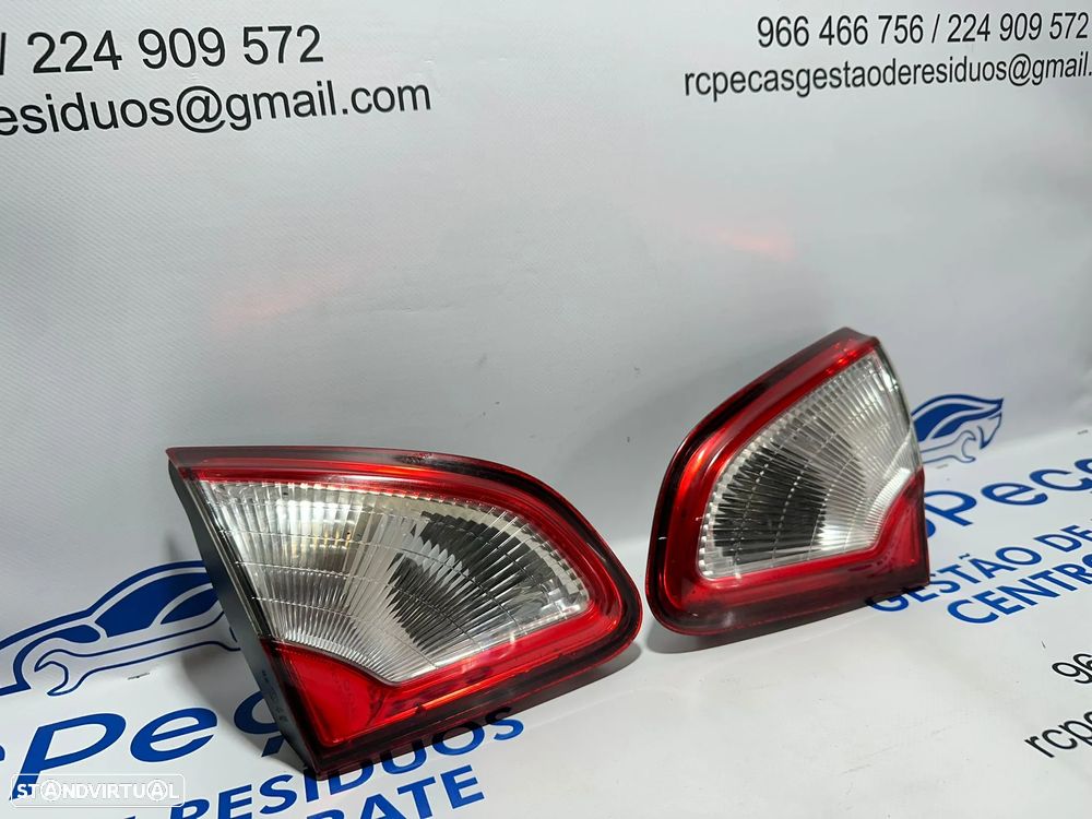 .Farolins Tras Traseiros Mala Esquerdo Direito Originais Nissan Qashqai J10 Facelift 89503209 89503189 2009 - 2013 - 2