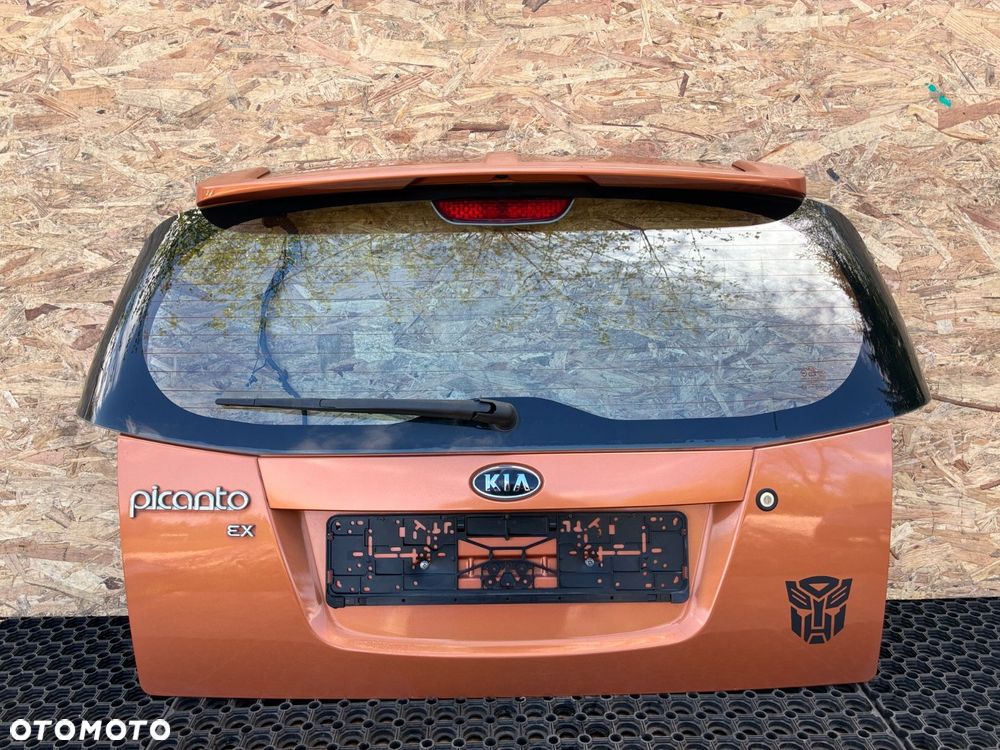 KIA PICANTO MK1 I KOD LAK.03 KLAPA BAGAŻNIKA KLAPA TYŁ KOMPLET - 1