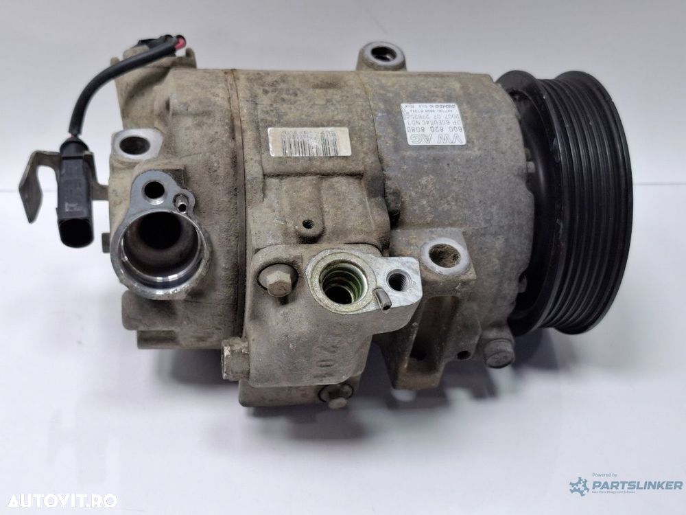 Compresor  AC SEAT CORDOBA III 6L2 2002 - 2009 TDI BMS, BNV 6Q0820808D - 1