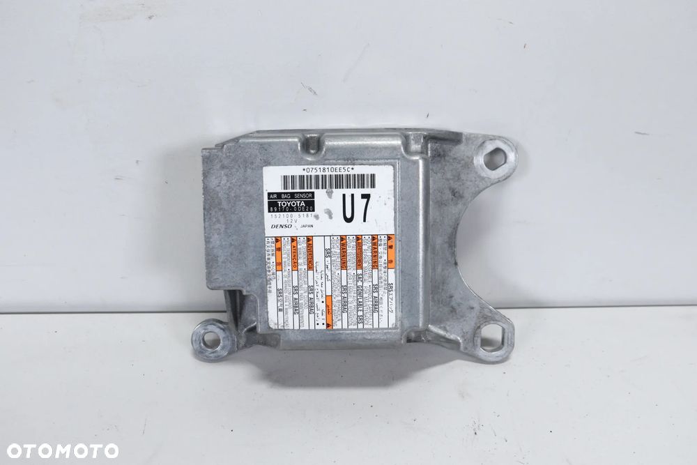 Moduł sensor sterownik AIRBAG Toyota YARIS CROSS (20-) EU ORYGINAŁ CZYSTY - 1