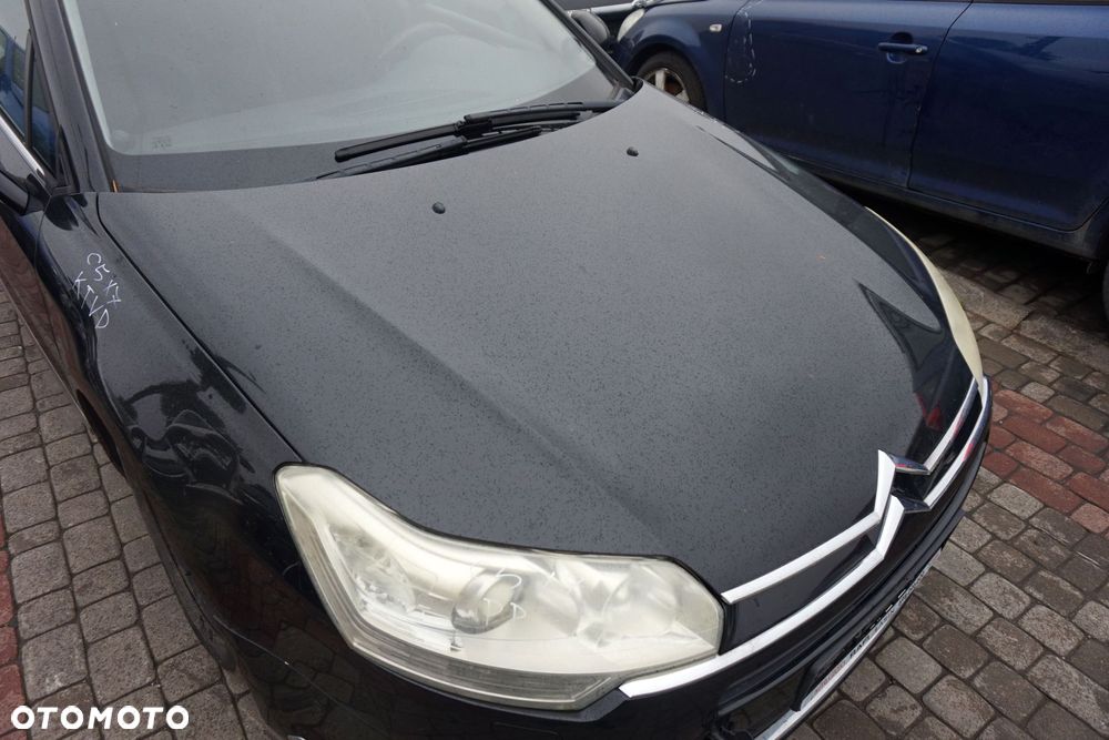 MASKA ZDERZAK BŁOTNIKI LAMPY C5 III X7 KTVD XENON SPRYSKI EU CITROEN 2008-2017 CZARNY PRZÓD KOMPLETNY - 4