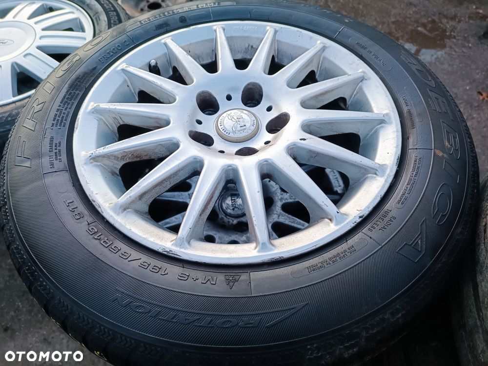 5x108 Felgi Aluminiowe Alufelgi 15 Koła Zimowe RENAULT LAGUNA II 2 KANGOO II 2 MERCEDES CITAN CITROEN C4 PICASSO BERLINGO III 3 PEUGEOT 308 PARTNER III 3 FORD FOCUS CMAX TOURNEO TRANSIT CONNECT VOLVO C30 S40 V40 V50 OPEL COMBO E 4,5mm Legnica ALU-RAD 195/65 - 1