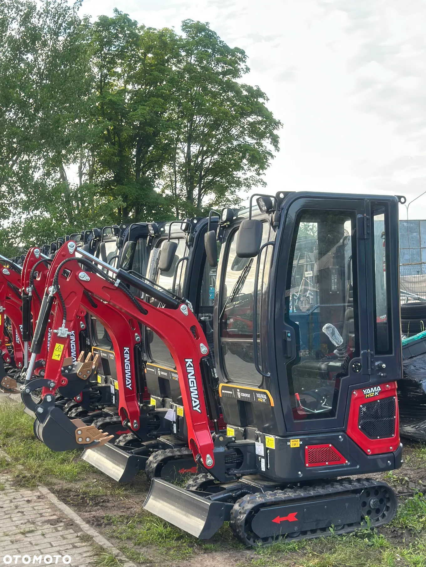 Kingway YAMA H12 Kabina Joisticki 1200kg 3 łyżki RAMIĘ SKRĘTNE - 4