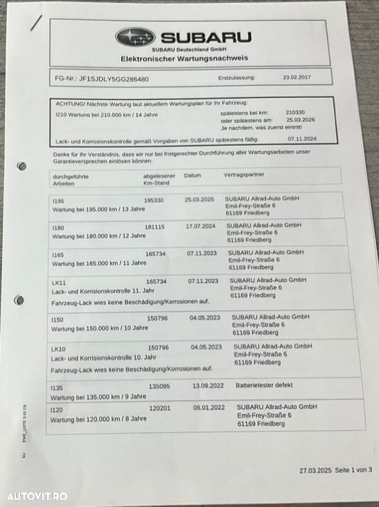 Subaru Forester 2.0D Lineartronic Exclusive - 34