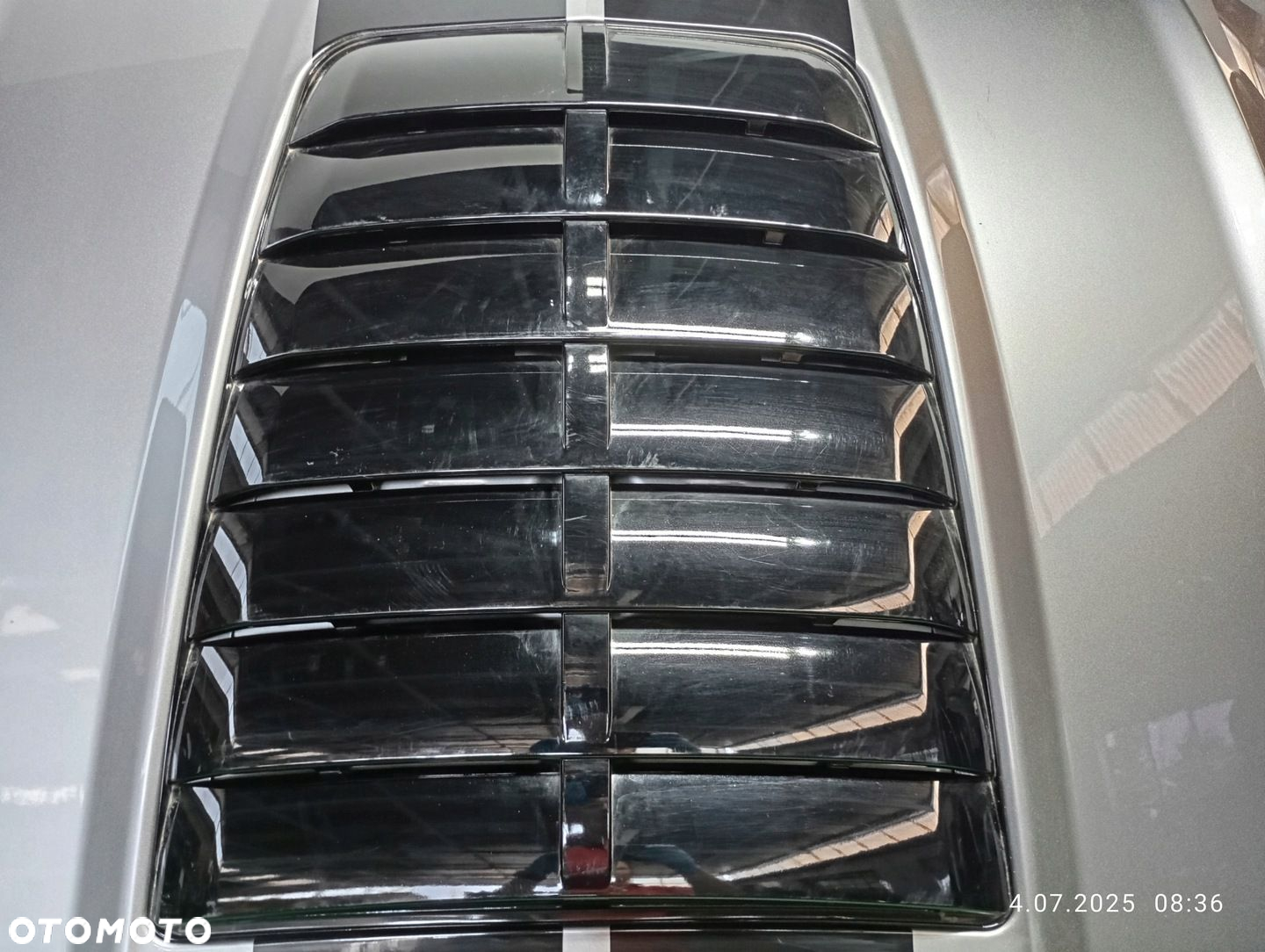 MASKA POKRYWA SILNIKA ALU FORD MUSTANG GT500 STYL 2018-2023 - 9