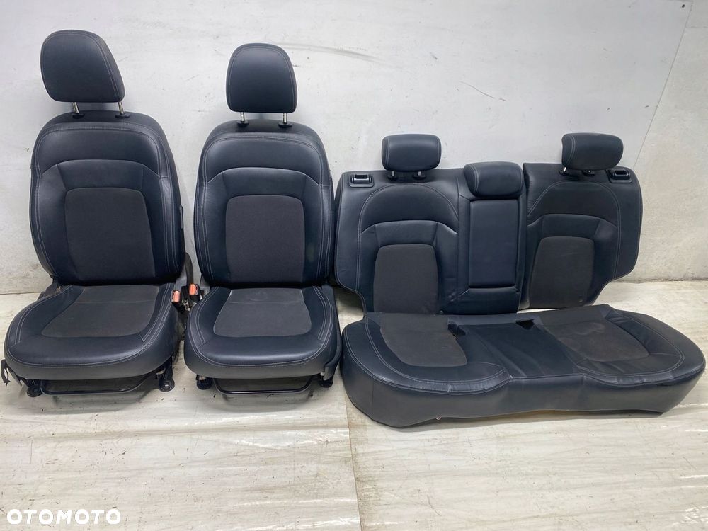 FOTELE KANAPA KIA SPORTAGE III PÓŁ SKÓRA 10-15 BARDZO ŁADNE - 1
