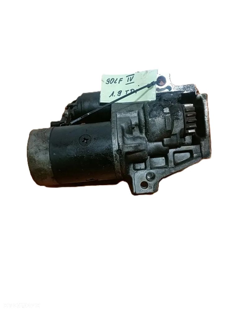 VOLKSWAGEN GOLF IV 4 99-06 1,9 TDI rozrusznik HITACHI 09A911023B * - 1