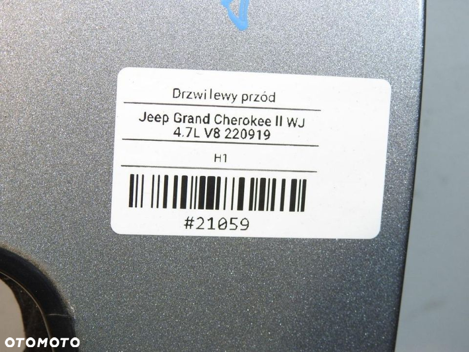 DRZWI LEWY PRZÓD JEEP GRAND CHEROKEE II WJ - 11