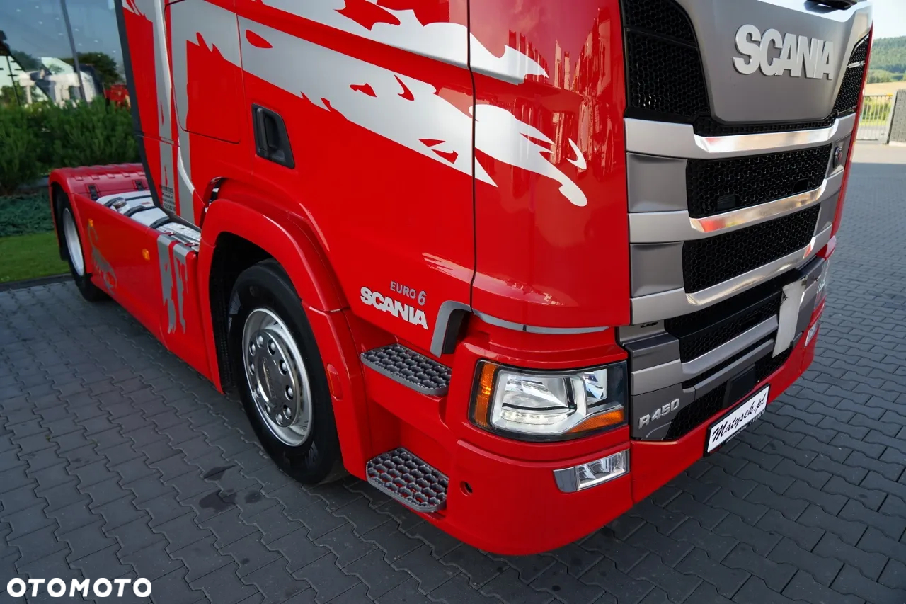 Scania R 450 / OPONY 100% / SPROWADZONA / PO KONTRAKCIE SERWISOWYM - 11