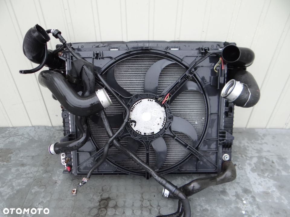 ML W164 3.0 CDI Chlodnice wentylator intercooler komplet - 6