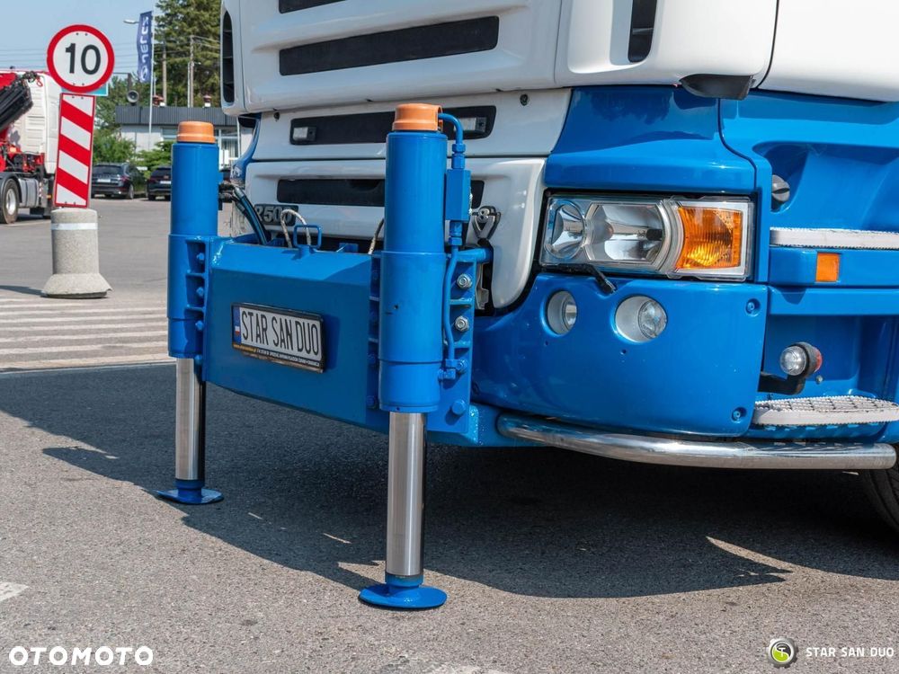 Scania R500 8x2 PALFINGER PK 85002 Fly Jib Wciągarka HDS Żuraw Crane - 14