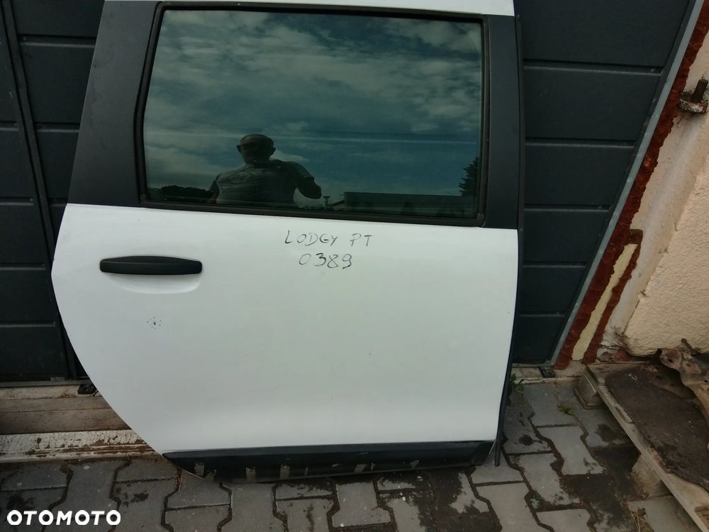 DACIA LODGY DRZWI PRAWE TYL BIALE KOD O389 ORAZ INNE CZESCI PYTAC - 11