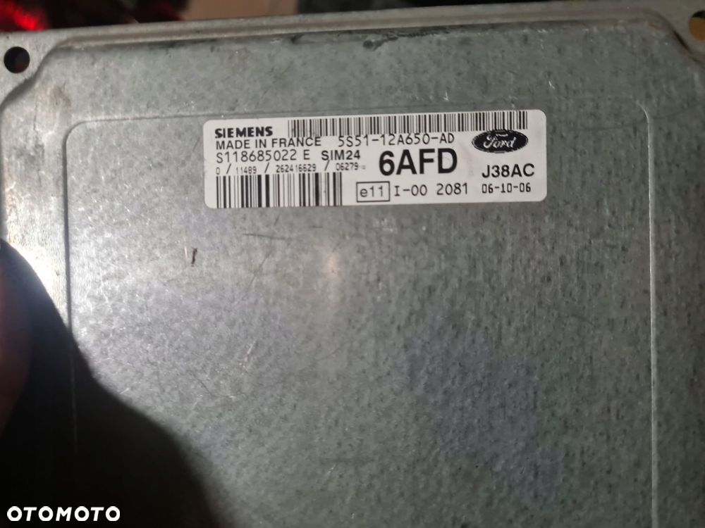 komputer silnika 5s51-12a650-ad ford ka 1.3 - 2