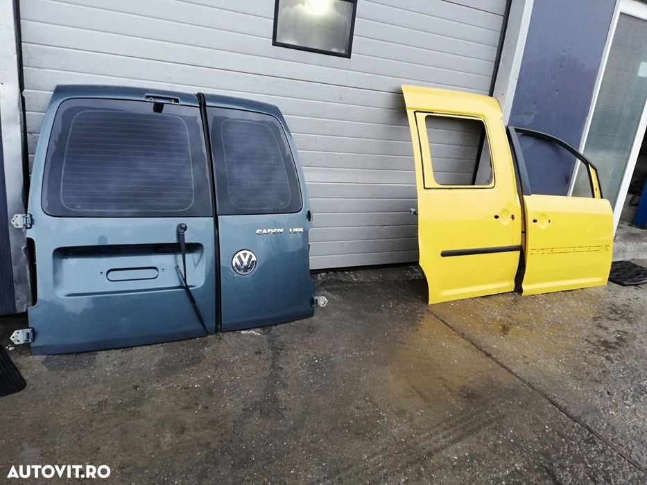 Uși ușa vw cady 2003-2010 haion Dreapta spate culisantă geamuri geam - 1