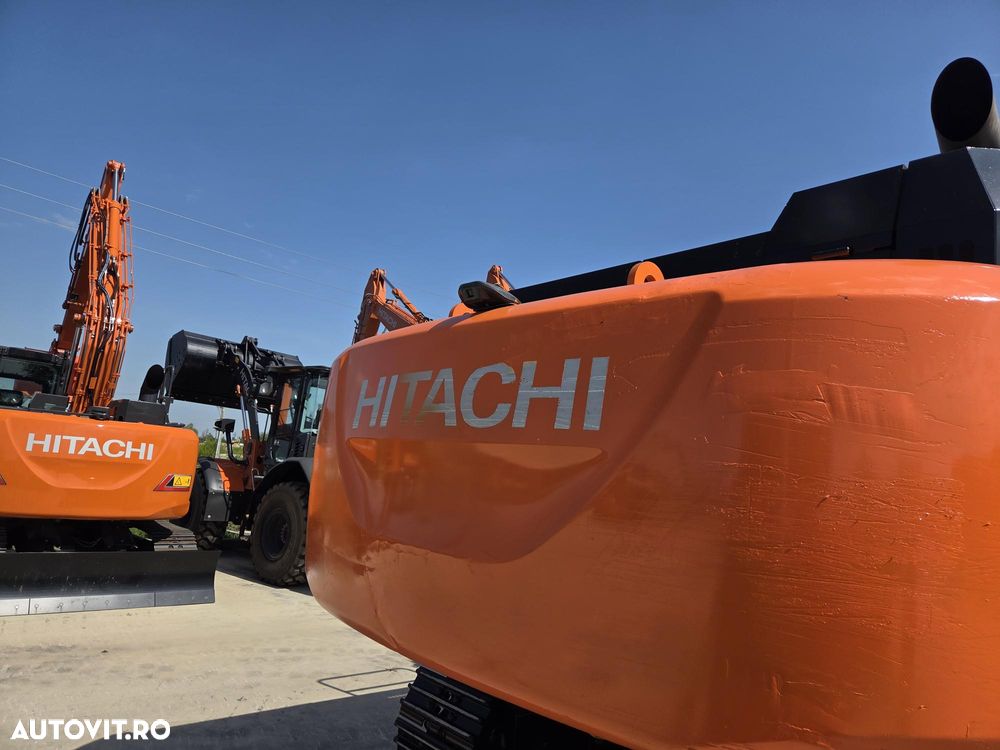 Hitachi ZX350LCN-6, 2020, 11.568h, cupa NOUA 2,2mc, 35,4 tone, Ad sapare 7,5m, latime 2,99m, lant 80% bun doar 900h deplasare, inst picon, inst rotire pe brate, camera spate si laterale, Isuzu, posibil leasing 4 ani-PROMOTIE 86.900 EUR+Tva - 18